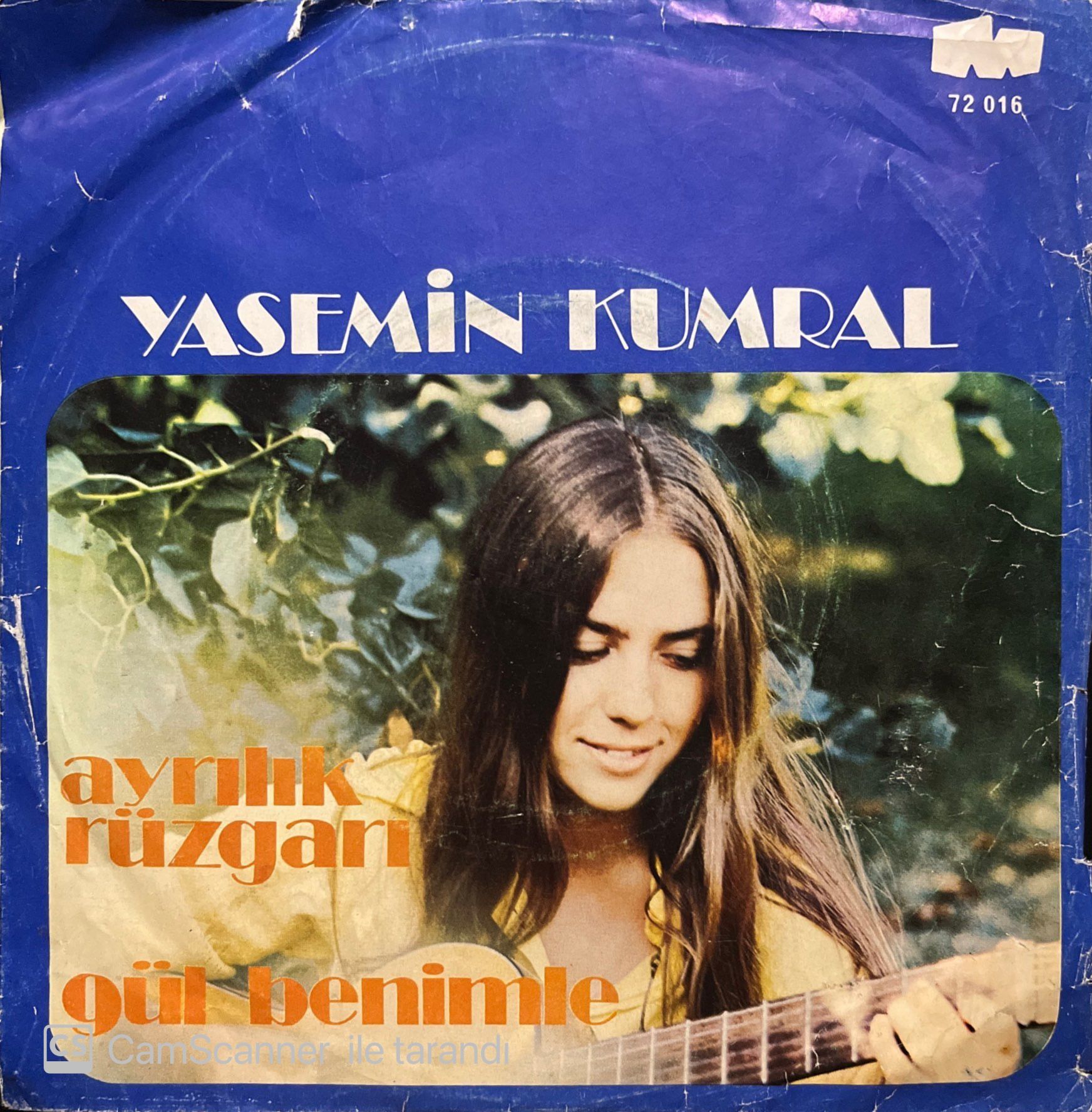 Yasemin Kumral Ayrılık Rüzgarı 45lik Plak