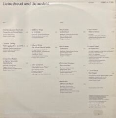 Liebesfreud Und Liebesleid LP Plak