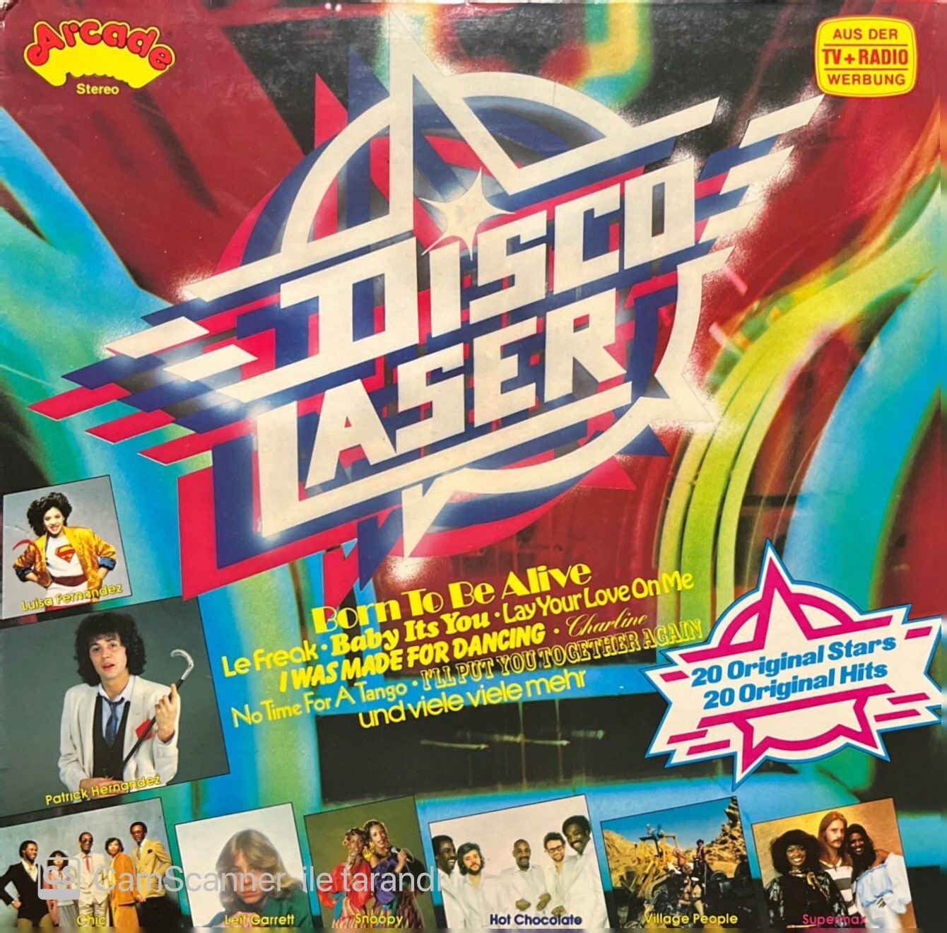 Disco Laser LP Plak