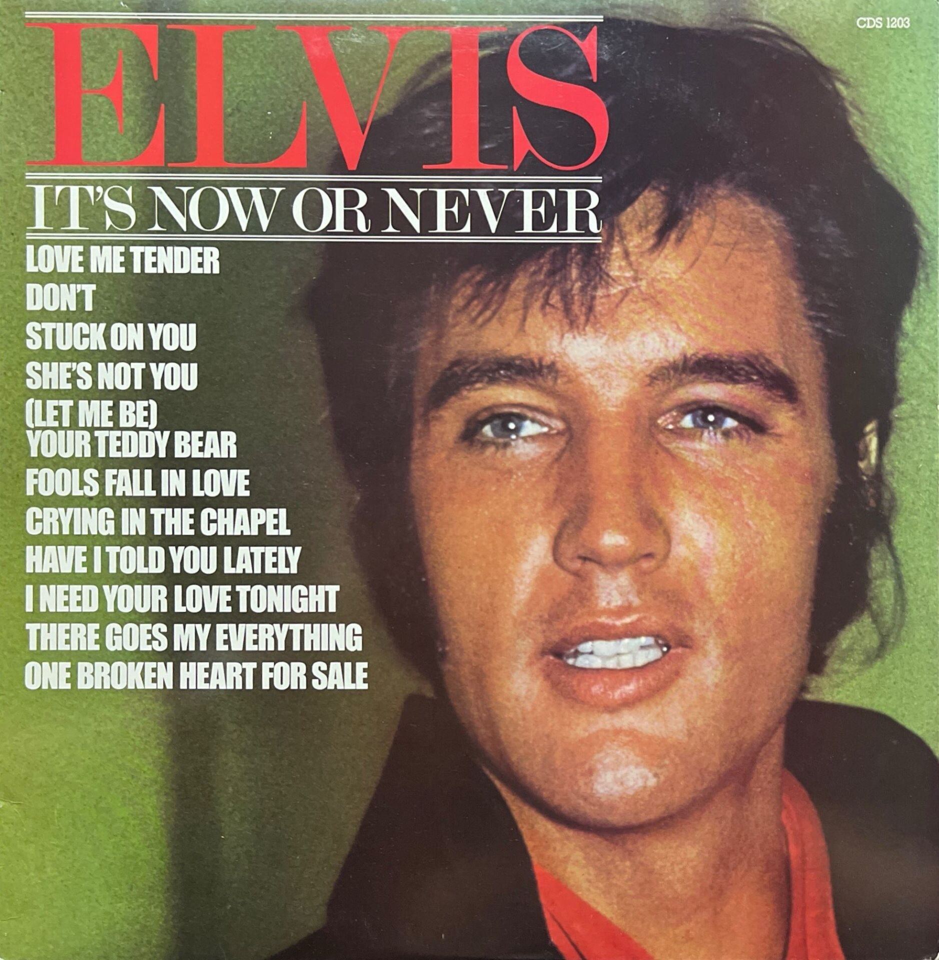 Elvis Presley Elvis It's Now Or Never LP Plak