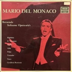 Mario Del Monaco Klasik LP Plak