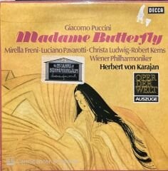 Giacomo Puccini Madama Butterfly LP Plak