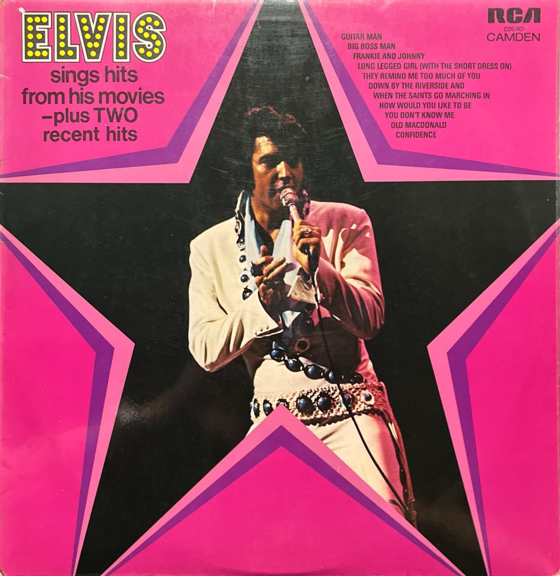 Elvis Presley Elvis Sings Hit LP Plak
