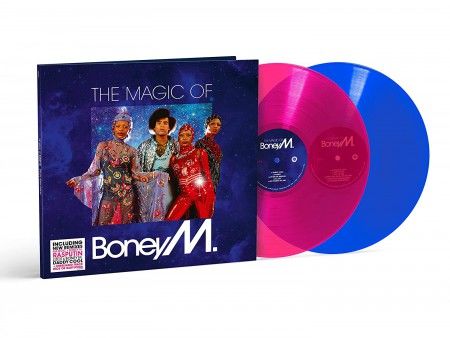 Boney M. The Magic Of Boney M. (Magenta / Blue Transparent Vinyl) Double LP Plak