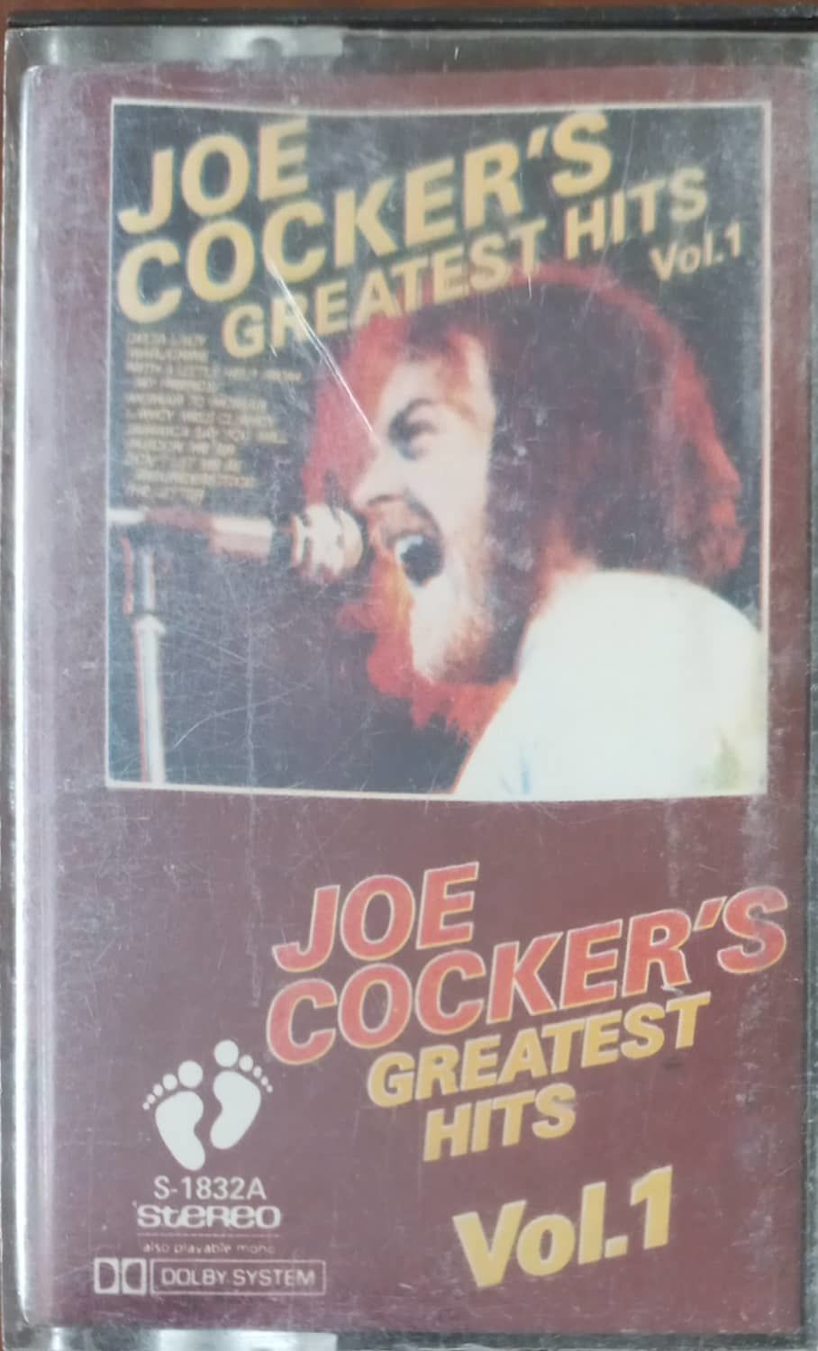 Joe Cocker's Greatest Hits Vol.1 Kaset