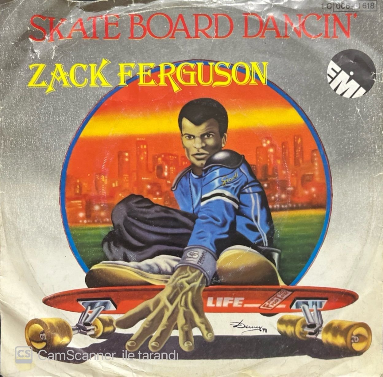 Zack Ferguson Skate Board Dancin' 45lik Plak