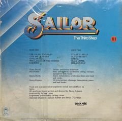 Sailor The Third Step LP Plak