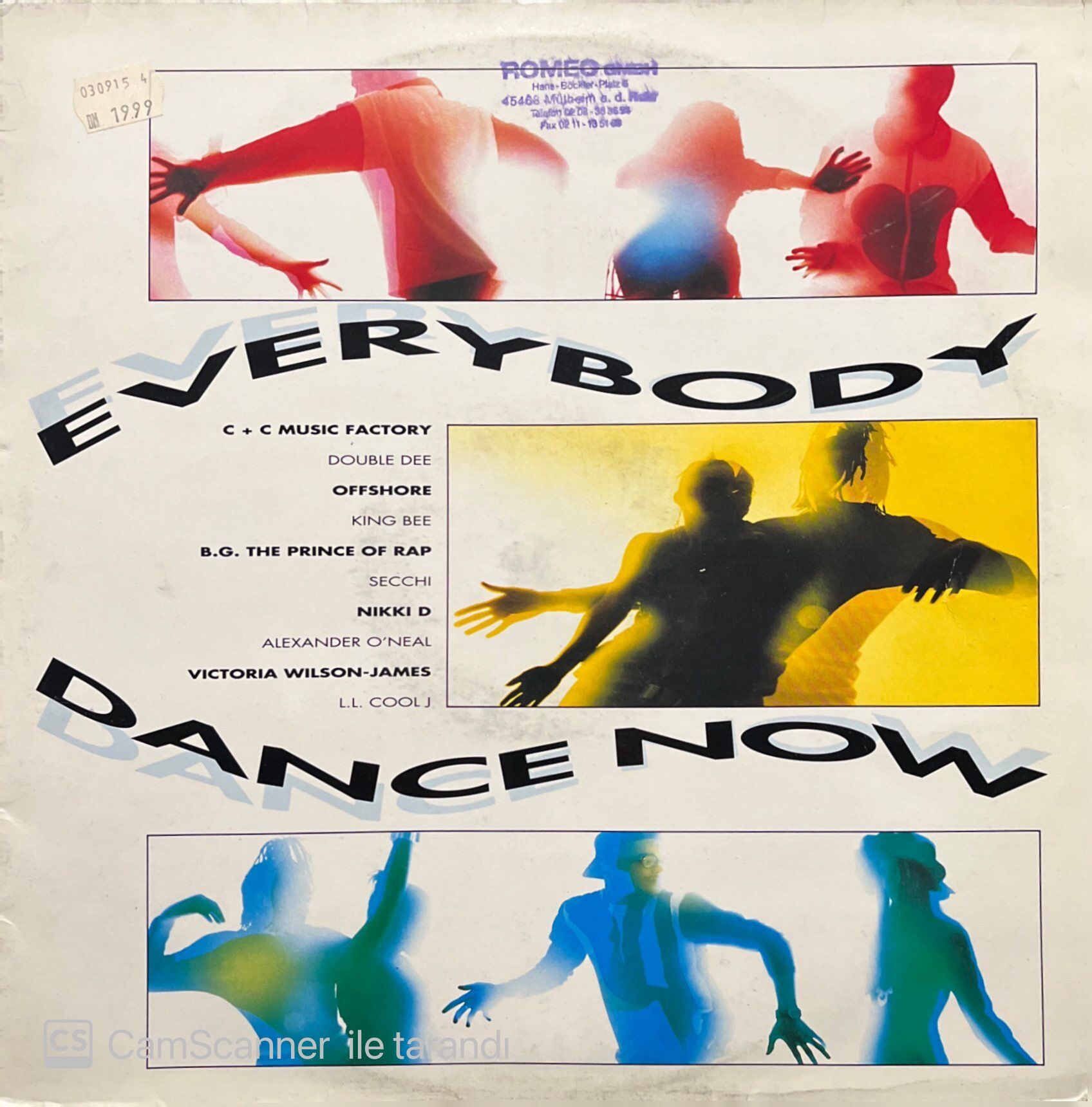 Everybody Dance Now LP Plak