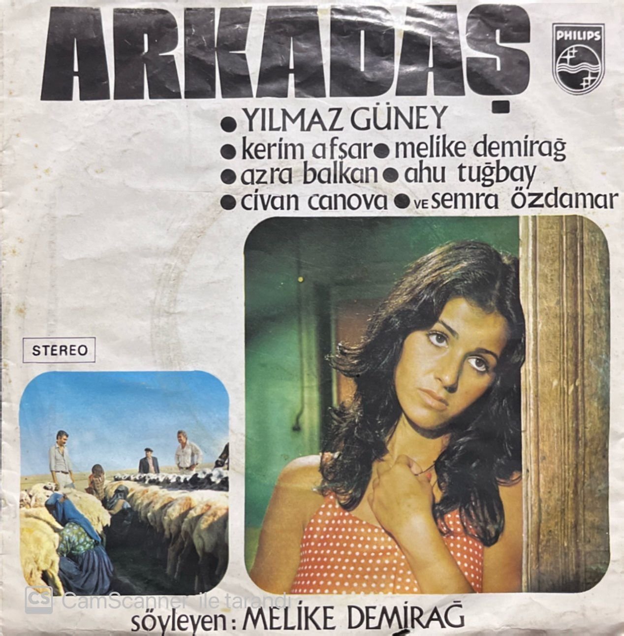 Melike Demirağ Arkadaş 45lik Plak