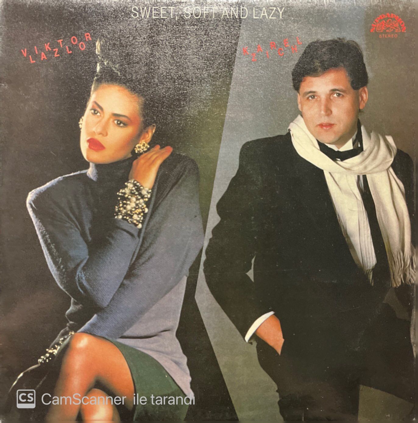 Viktor Lazlo Karel Zich Sweet, Soft And Lazy LP Plak