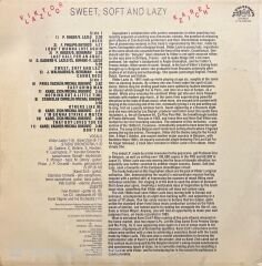 Viktor Lazlo Karel Zich Sweet, Soft And Lazy LP Plak