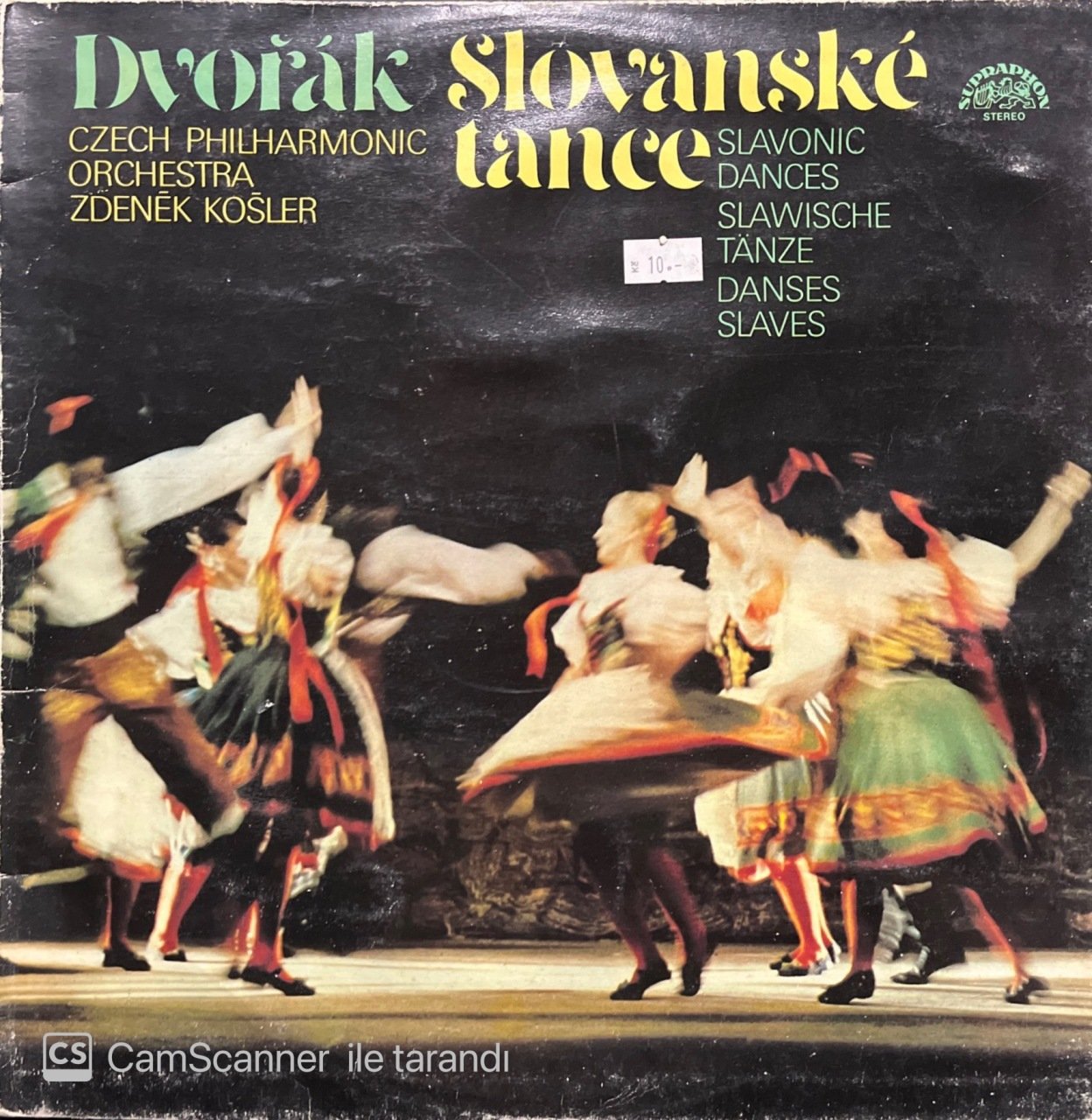 Dvorak Slovanske Tance Double LP Klasik Plak