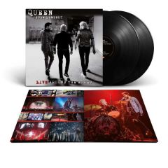 Queen + Adam Lambert Live Around the World Double LP Plak