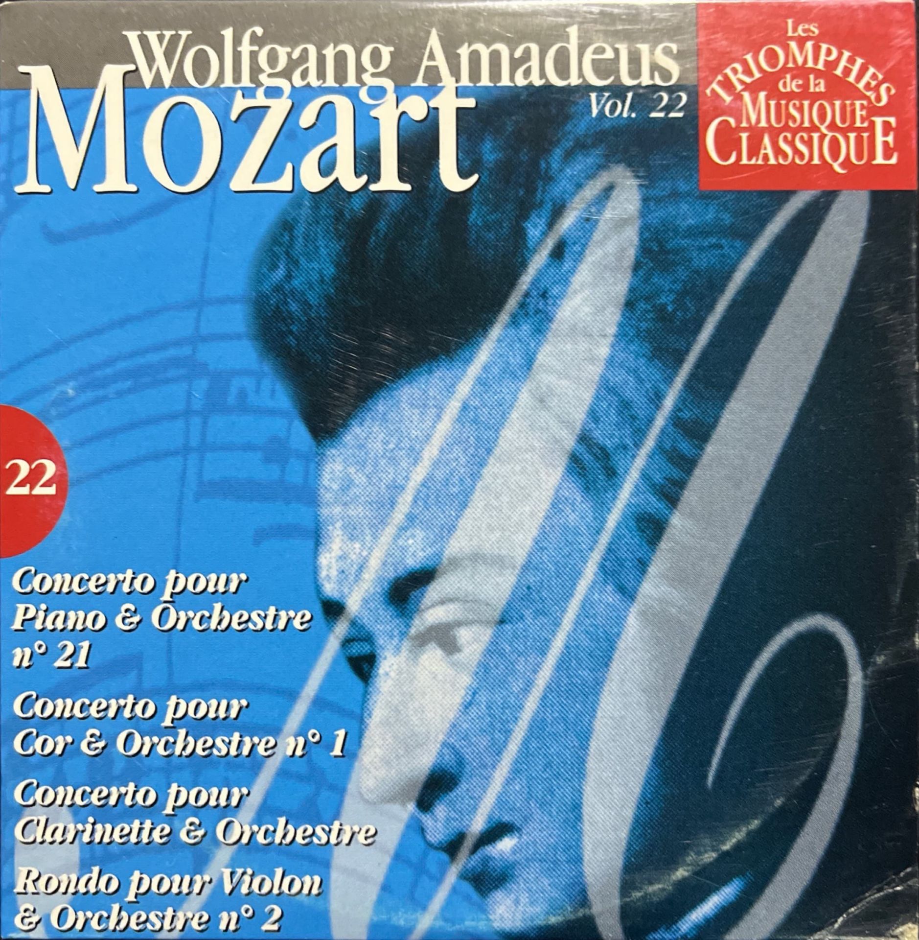 CD Wolfgang Amadeus Mozart Vol. 22 CD