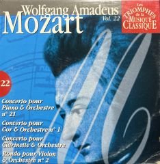 CD Wolfgang Amadeus Mozart Vol. 22 CD