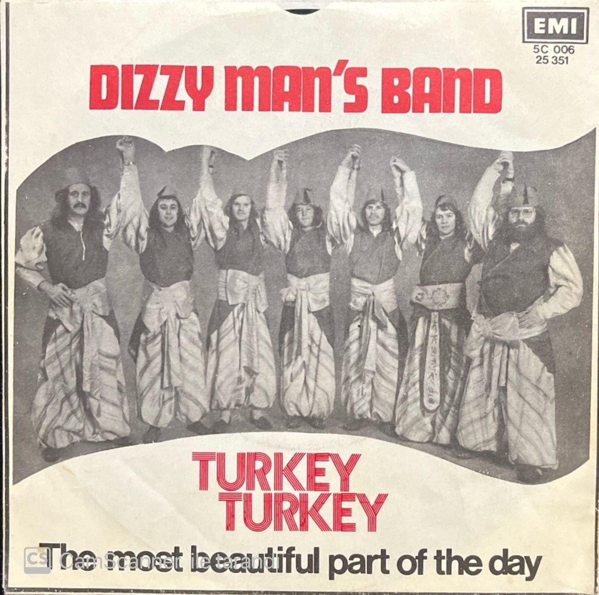 Dizzy Man's Band Turkey Turkey 45lik Plak