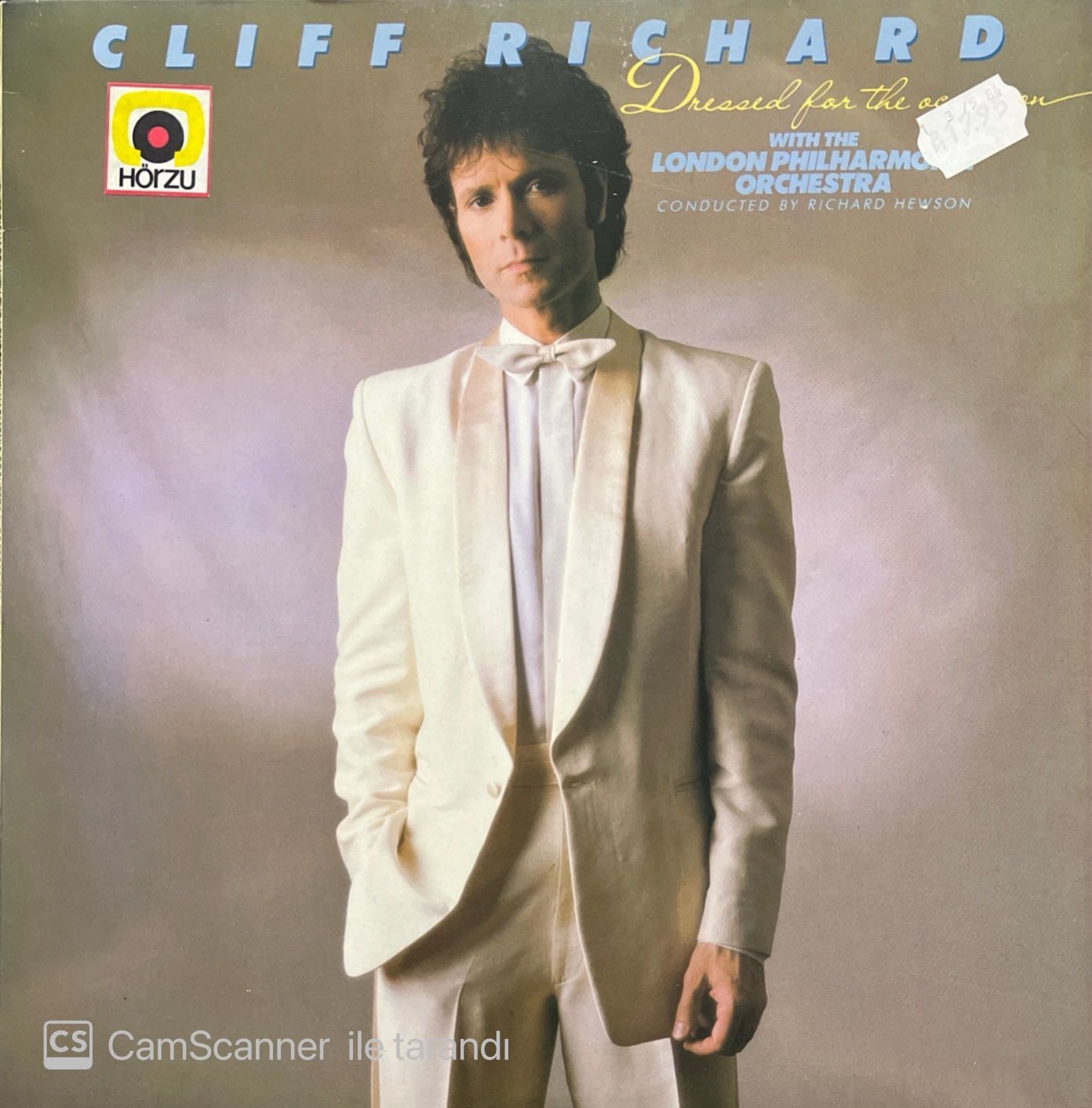 Cliff Richard With The London Philharmonic Orc. Dressed For The Occasion LP Plak