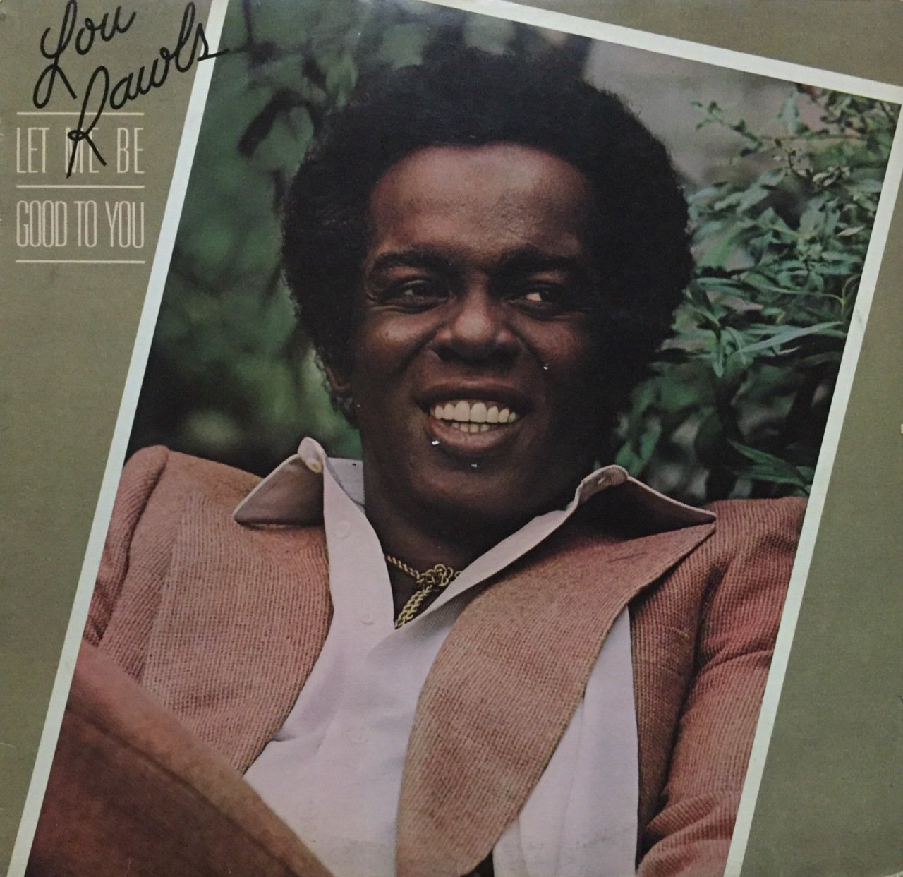 Lou Rawls Let Be Good To You LP Plak