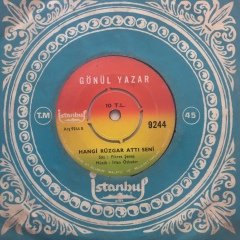 Gönül Yazar Hangi Rüzgar Attı Seni 45lik Plak