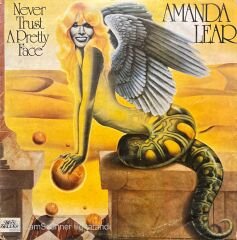 Amanda Lear Never Trust A Pretty Face LP Plak