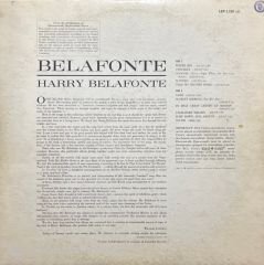 Harry Bellafonte Belafonte LP Plak