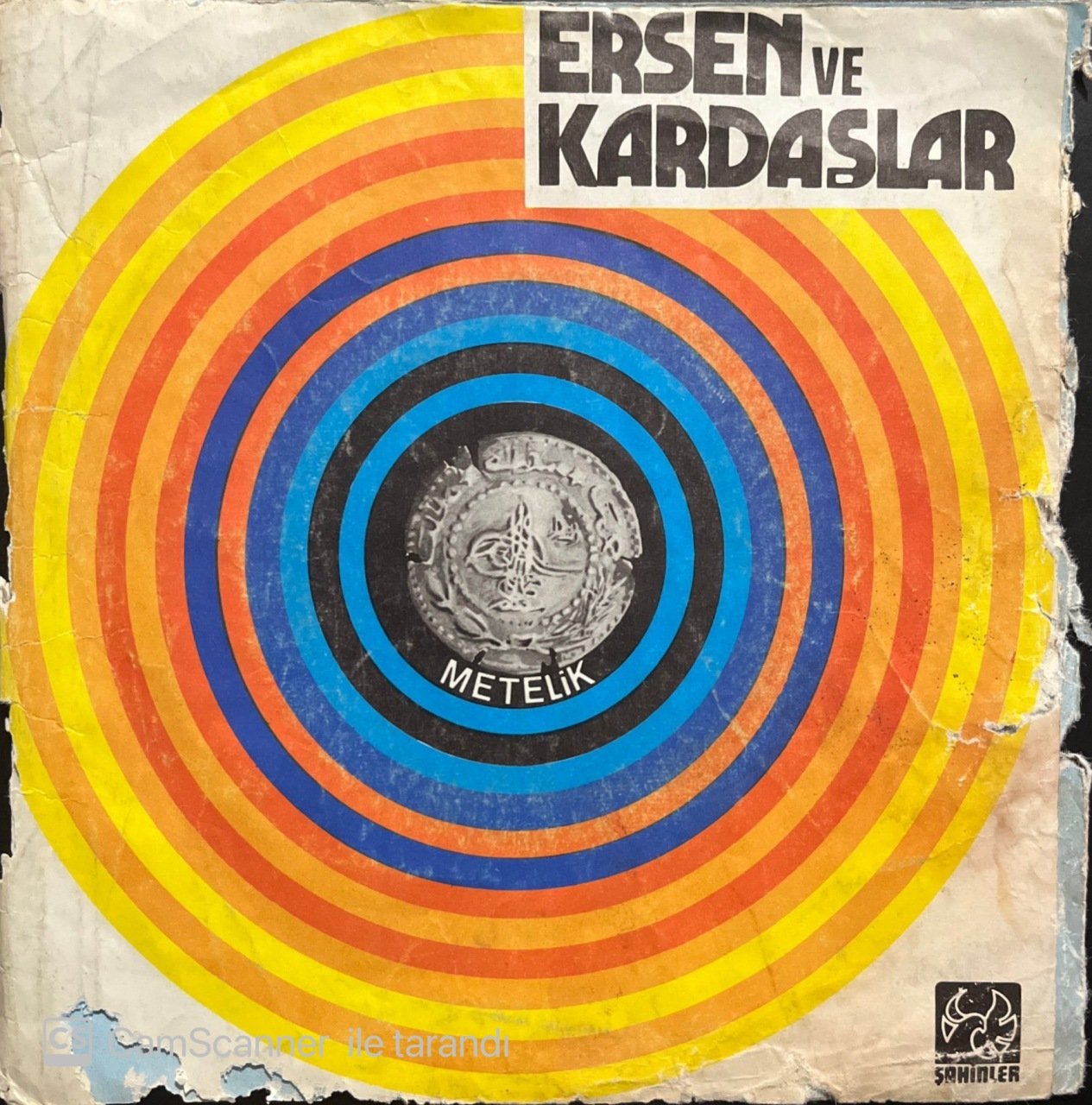 Ersen Ve Kardaşlar Metelik 45lik Plak