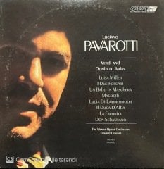 Luciano Pavarotti Verdi And Donizetti Arias LP Plak