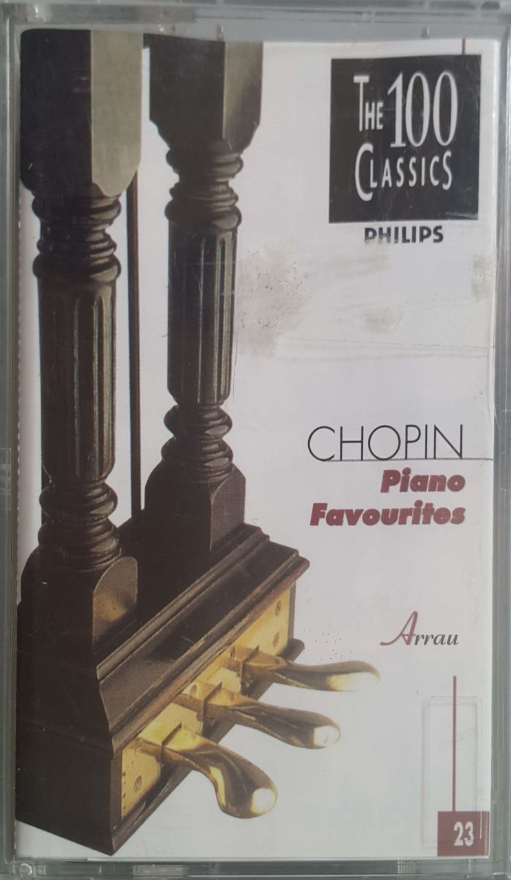Chopin Piano Favourites Arrau Kaset
