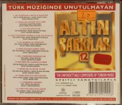 Türk Müziğinde Unutulmayan Altın Şarkılar 12 CD