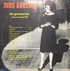 Judy Garland Her Greatest Hits LP Plak