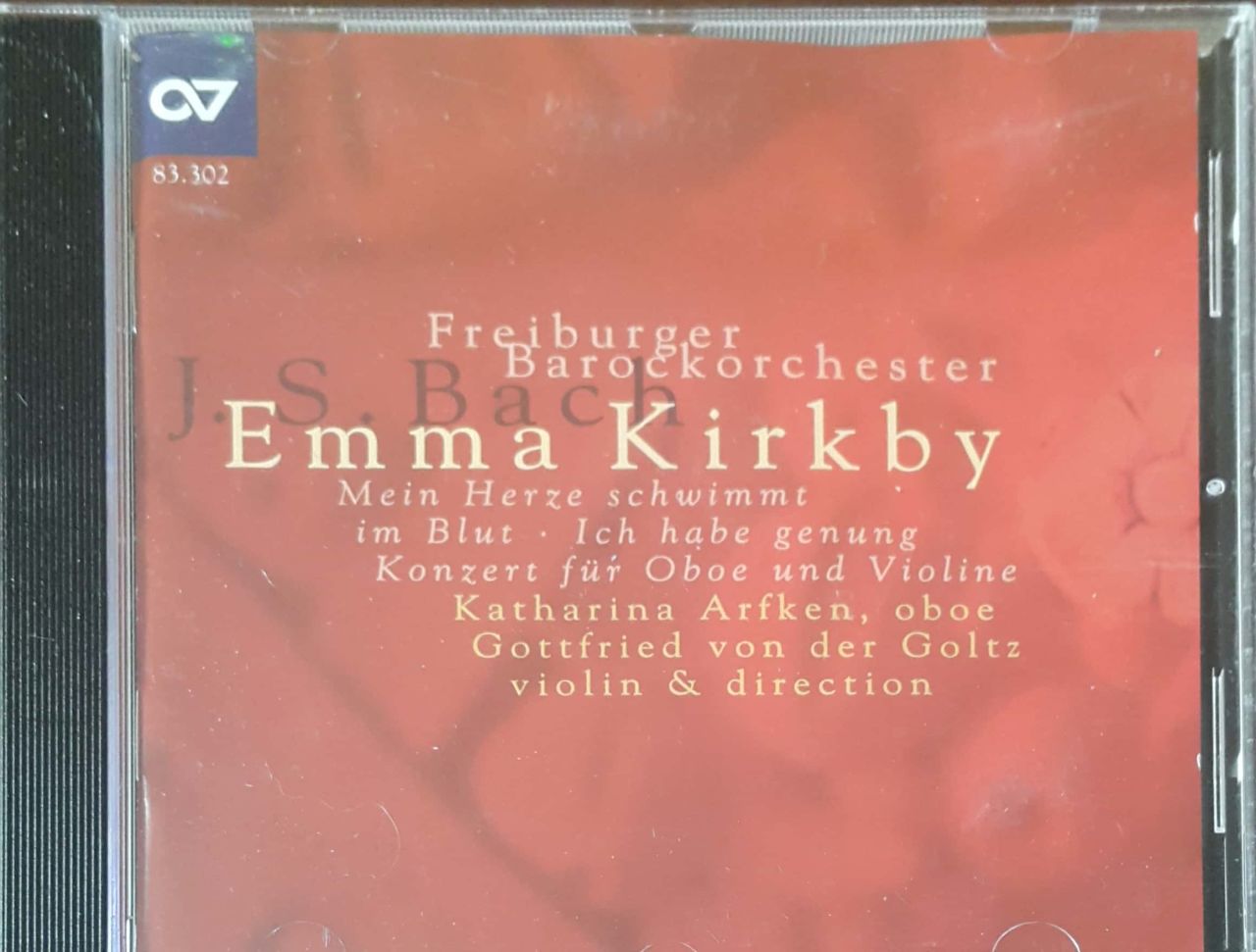 Johann Sebastian Bach Cantatas And Concerto Emma Kirkby Freiburger Barockorchhester CD