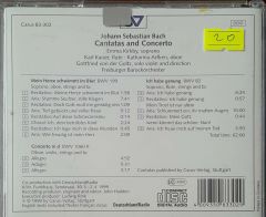 Johann Sebastian Bach Cantatas And Concerto Emma Kirkby Freiburger Barockorchhester CD