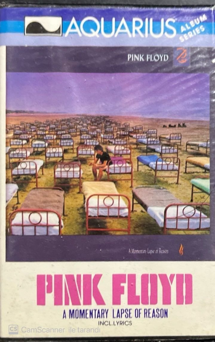 Pink Floyd A Momentary Lapse Of Reason Özel Kutulu İndonesia Baskı Kaset