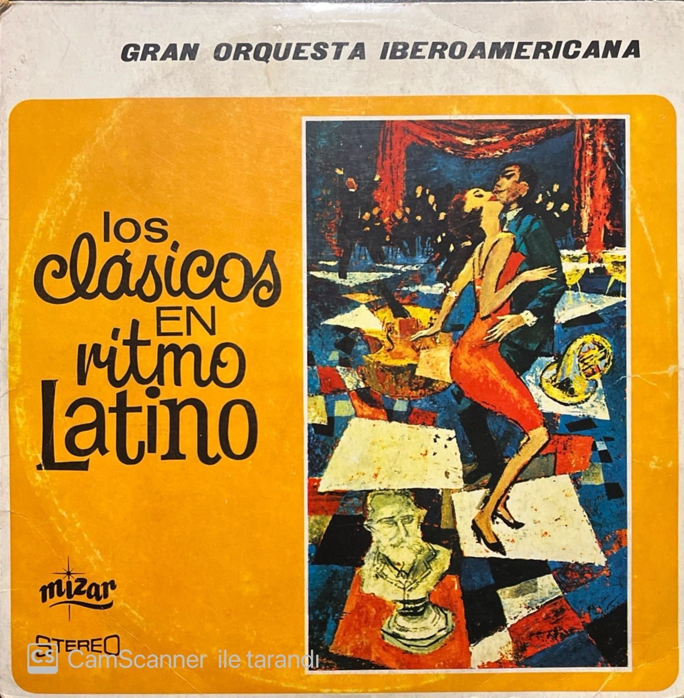 Los Clasicos En Ritmo Latino LP Plak