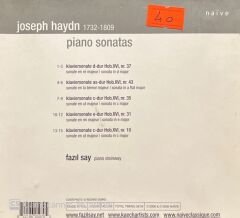 Haydn Fazıl Say Sonatas CD