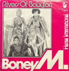Boney M. Rivers Of Babylon 45lik Plak