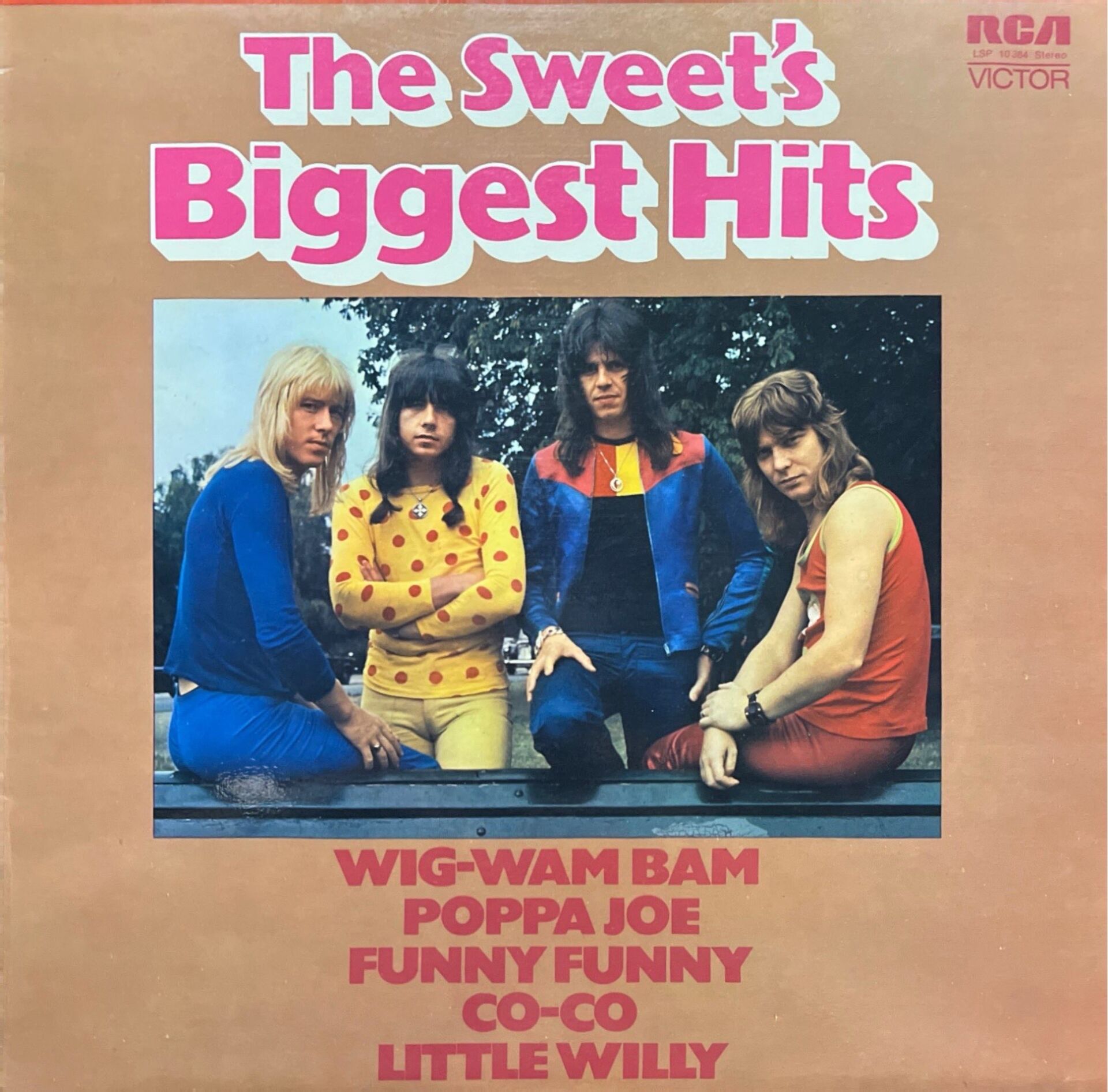 The Sweet's Biggest Hits LP Plak