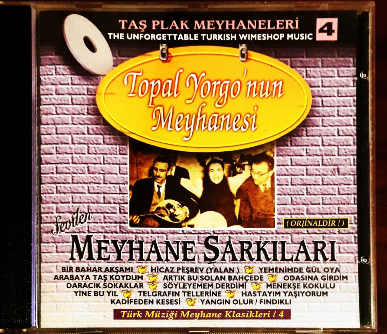 Taş Plak Meyhaneleri Topal Yorgonun Meyhanesi CD