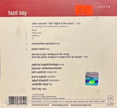 Fazıl Say 1001 Nights In The Harem CD