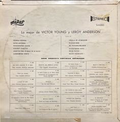 Victor Young Lo Mejor De LP Plak
