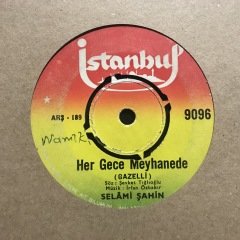 Selami Şahin Hergece Meyhanede 45lik Plak