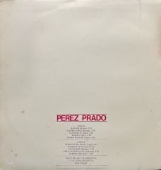 Perez Prado Y Su Orquesta LP Plak