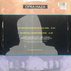Ofra Haza Im Nin'alu Maxi Single LP Plak