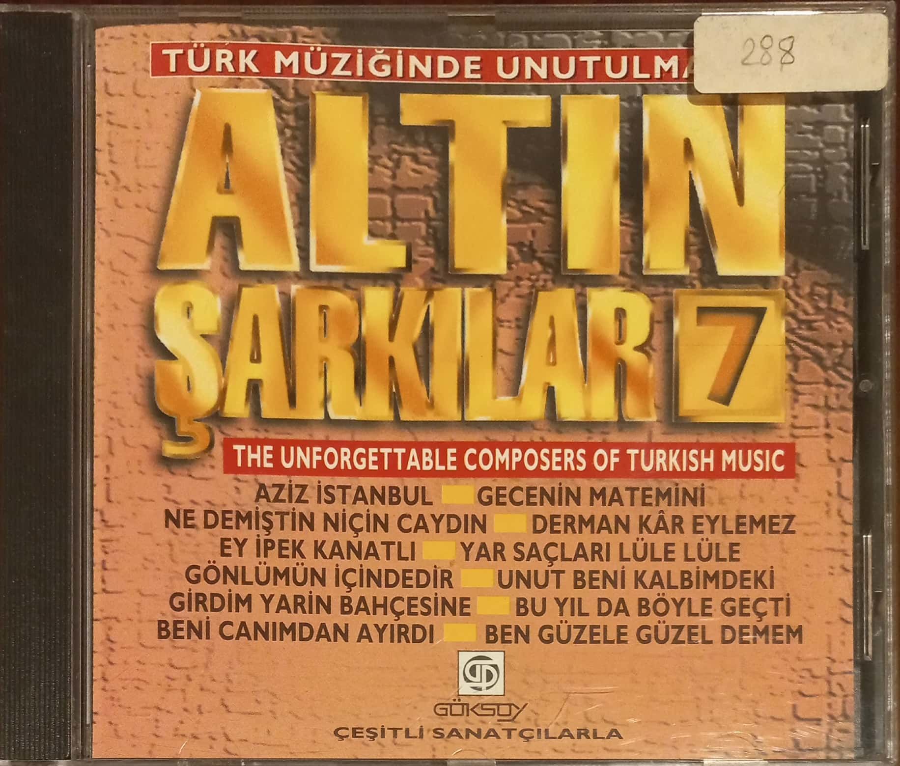 Türk Müziğinde Unutulmayan Altın Şarkılar 7 CD