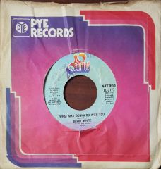 Barry White What Am I Gonna Do With You 45lik Plak