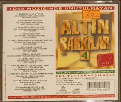 Türk Müziğinde Unutulmayan Altın Şarkılar 4 CD