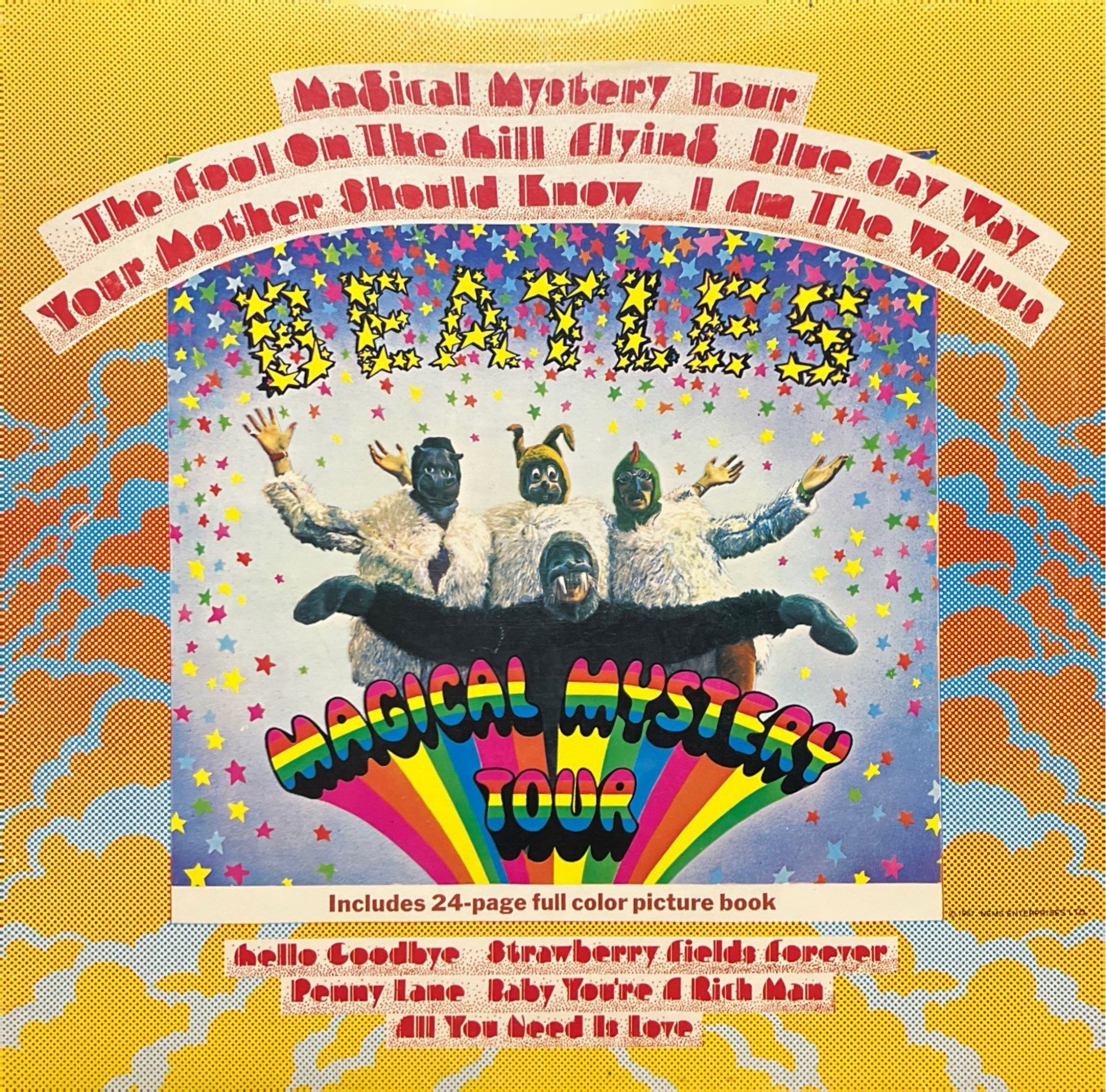 The Beatles Magical Mystery Tour LP Plak