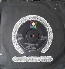 Eddie Holman (Hey There) Lonely Girl 45lik Plak