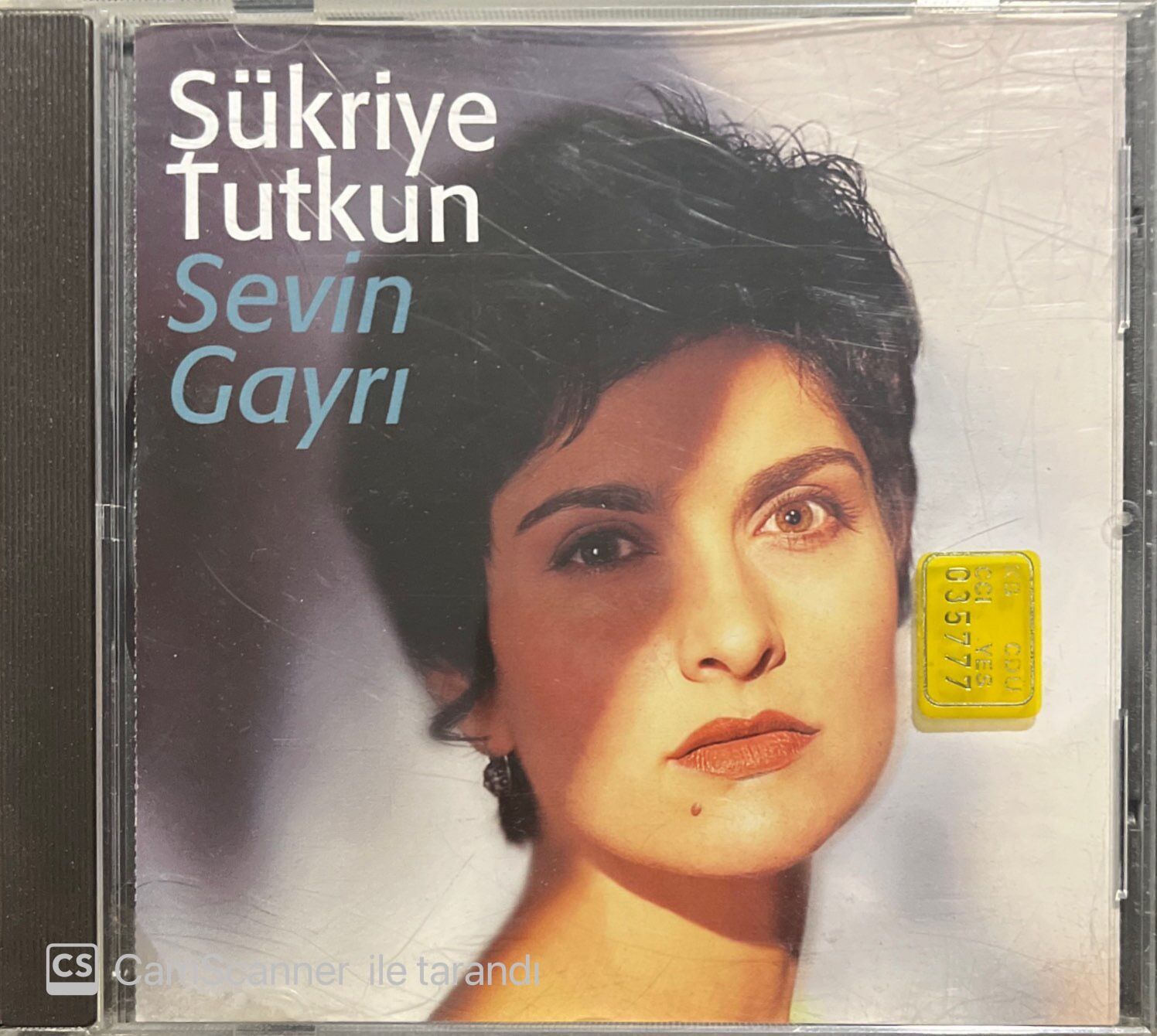Şükriye Tutkun Sevin Gayrı Sarı Bandrollü CD