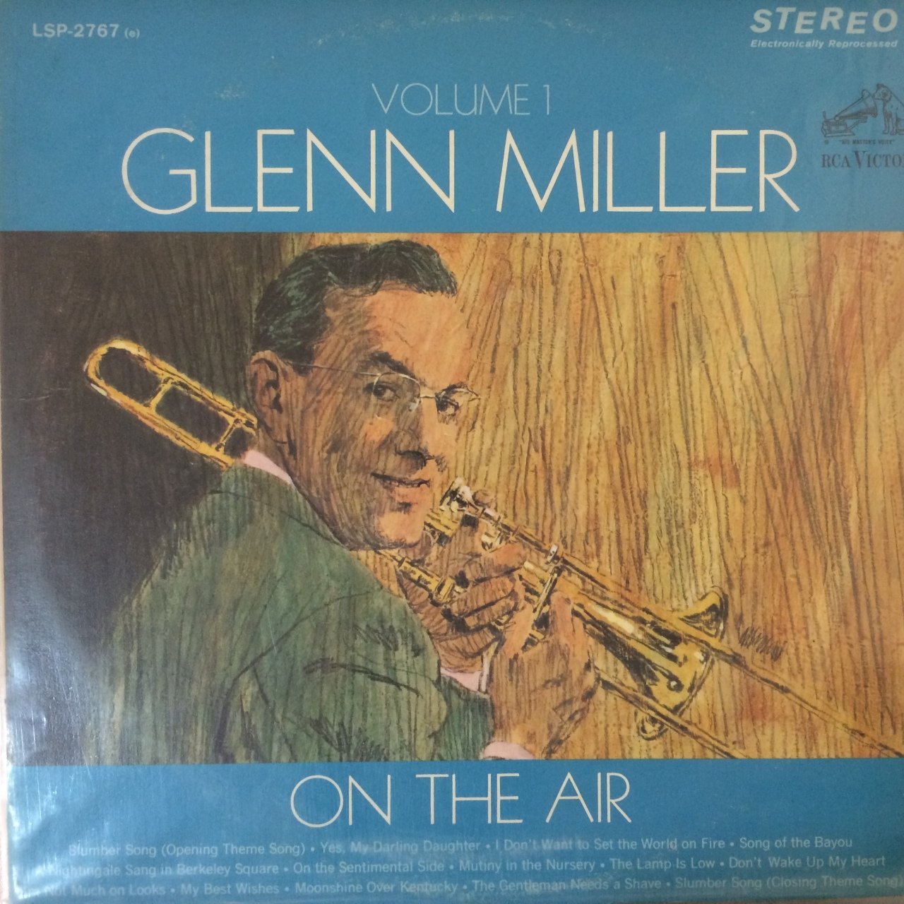 Glenn Miller On The Air LP Plak